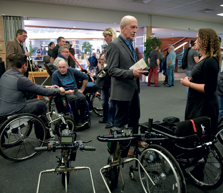 Le salon des JNH lors de l’édition 2018, à la Chapelle-sur-Erdre.