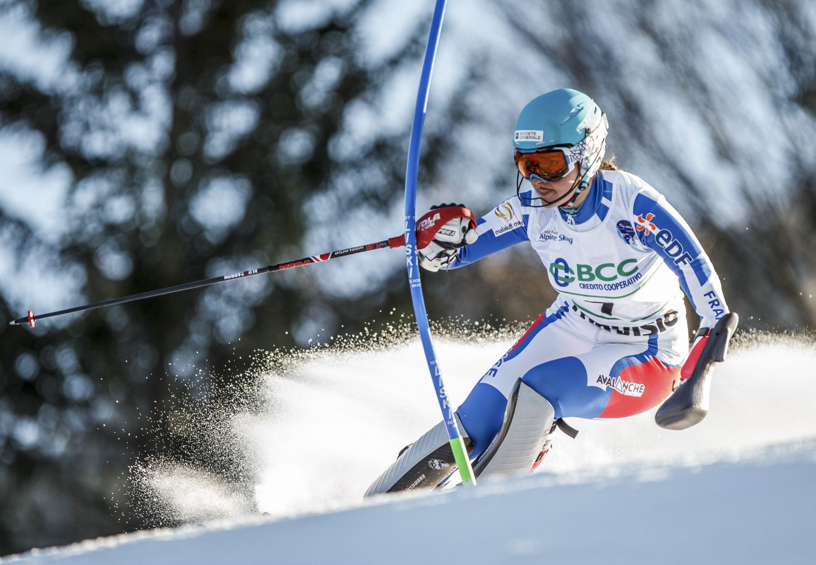 Marie Bochet, Championne du monde du slalom tentera de doubler la mise avec le Globe de cristal à Morzine !